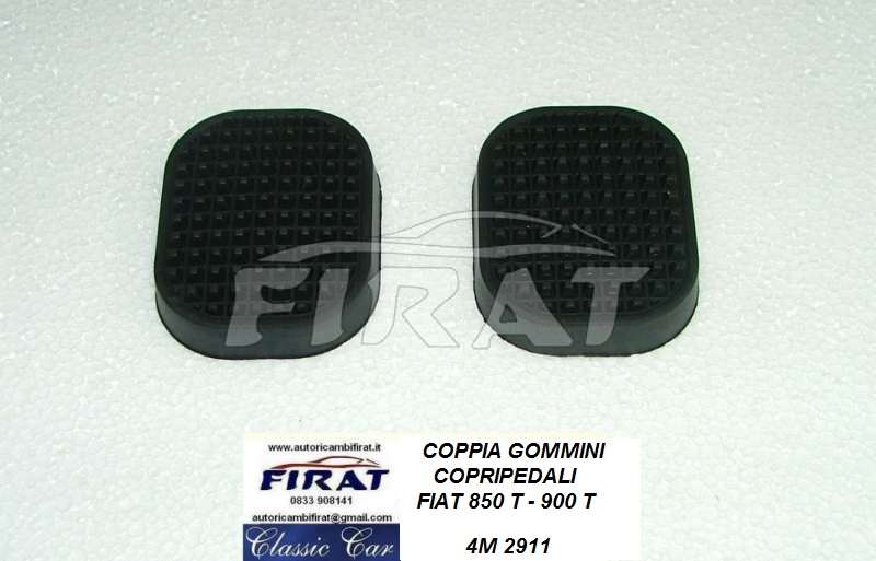 COPRIPEDALI FIAT 850 T - 900 T